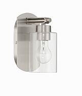 Hendrix 1-Light Wall Sconce in Brushed Polished Nickel