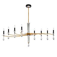 Eight Light Chandelier by Schonbek