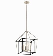 Four Light Foyer Pendant by Kichler