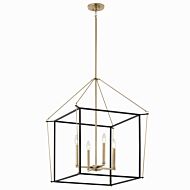 Four Light Foyer Pendant by Kichler