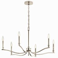 Six Light Chandelier by Kichler