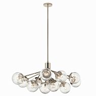 12 Light Linear Chandelier Convertible by Kichler