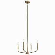 Four Light Chandelier/Semi Flush Mount by Kichler