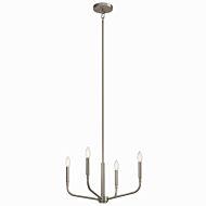 Four Light Chandelier/Semi Flush Mount by Kichler