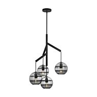 Four Light Chandelier by Visual Comfort Modern