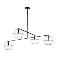 Four Light Chandelier by Visual Comfort Modern