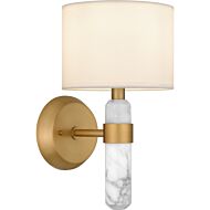 One Light Wall Sconce by Quoizel