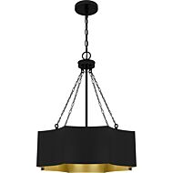 Four Light Pendant by Quoizel