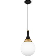 One Light Pendant by Quoizel