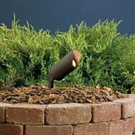 Kichler Landscape 6 Inch 12V Accent in Textured Architectural Bronze