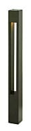 Atlantis Bollard 1-Light LED Mini Bollard Light in Bronze