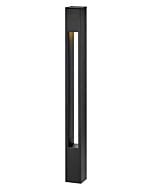 Atlantis Bollard 1-Light LED Bollard Light in Satin Black