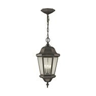 Three Light Outdoor Pendant