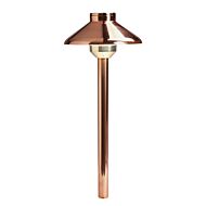 Kichler Landscape 22.5 Inch Llenda 2700K LED Path in Copper