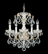 Century 5-Light Chandelier in Black Pearl