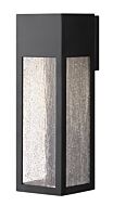 Hinkley Rook 1-Light Outdoor Light In Satin Black