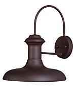 Wharf 1-Light Outdoor Wall Lantern in Empire Bronze