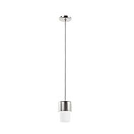 Station 1-Light Mini Pendant in Brushed Nickel