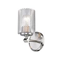 Z-Lite Dover Street 1-Light Wall Sconce In Brushed Nickel