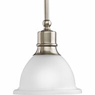 Madison 1-Light Pendant in Brushed Nickel