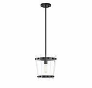 Ventari 1-Light Pendant in Matte Black