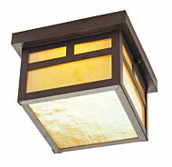 Montclair Mission 1-Light Outdoor Ceiling Mount in Bronze