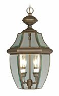 Monterey 2-Light Outdoor Pendant in Bronze