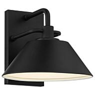 Avalon 1-Light LED Outdoor Wall Mount in Black