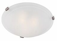 Oasis 4-Light Ceiling Mount in Brushed Nickel