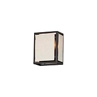 Montauk 2-Light Wall Sconce in Black