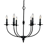 Hartford 6-Light Chandelier in Oil Rubbed Bronze