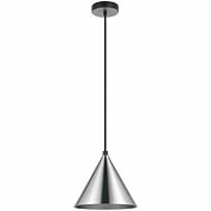 Narices 1 Light 8.66 inch Structured Black Mini Pendant Ceiling Light