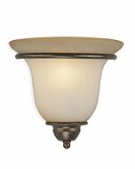 Monrovia 1-Light Wall Sconce in Royal Bronze