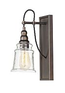 Revival 1-Light Bathroom Vanity Light in Oil Rubbed Bronze