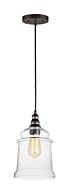 Revival 1-Light Mini Pendant in Oil Rubbed Bronze