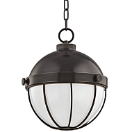 Hudson Valley Sumner 14 Inch Pendant Light in Old Bronze