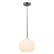 Nitrogen 1-Light LED Pendant in Brushed Steel