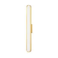 Starkey 1-Light LED Bathroom Vanity Light in Aged Brass