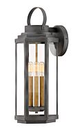 Hinkley Danbury 3-Light Outdoor Light In Aged Zinc