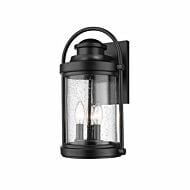 Millennium Lighting 3 Light Outdoor Wall Lantern in Powder Coat Black