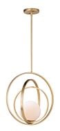 Maxim Coronet Pendant Light in Satin Brass