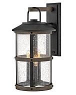 Hinkley Lakehouse 3-Light Outdoor Light In Aged Zinc