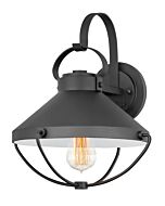 Hinkley Crew 1-Light Outdoor Light In Black