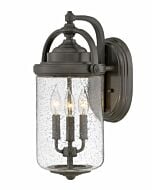 Hinkley Willoughby 3-Light Outdoor Light In Oil Rubbed Bronze