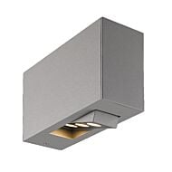 Eurofase Oscar 3 Light Wall Sconce in Aluminum