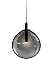 Sonneman Cantina 11 Inch Pendant Light in Satin Black