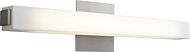 Adelphi 1-Light LED Bathroom Vanity Light in Satin Nickel