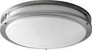 Oracle 1-Light LED Ceiling Mount in Satin Nickel