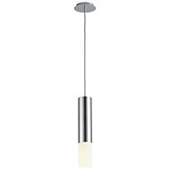 Opus 1-Light LED Pendant in Polished Chrome