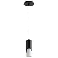 Ellipse 1-Light LED Pendant in Black